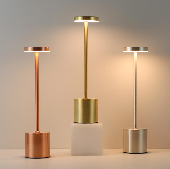 Minimalist Long-Neck LED Touch Lamp | Aellona™