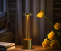 Minimalist Long-Neck LED Touch Lamp | Aellona™